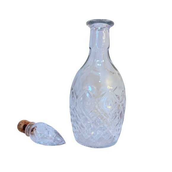 London Winery Limited Wine Decanter Cut Glass VTG 60s Regency Barware Stopper - Picture 4 of 15